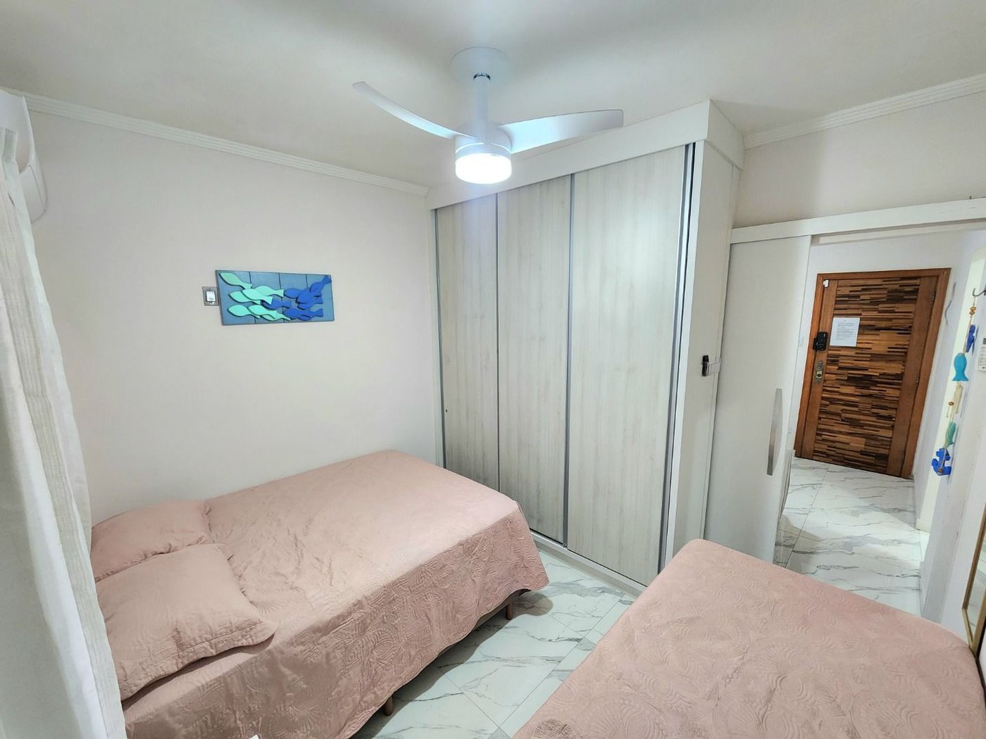 Apartamento mobiliado próximo da praia com 1 dormitório à venda, 32 m² por R$ 390.000 - Embaré - Santos/SP