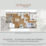 Casa à venda com 4 suítes no condomínio Richmond Ville, São Paulo - SP