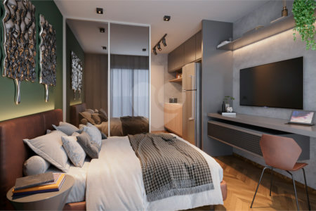 Studio à venda com 1 quarto em Perdizes, São Paulo, SP