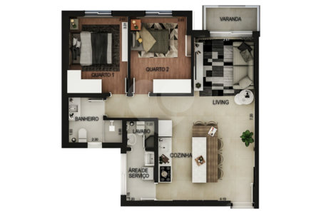Apartamento à venda com 2 quartos em Vila Olímpia, São Paulo, SP