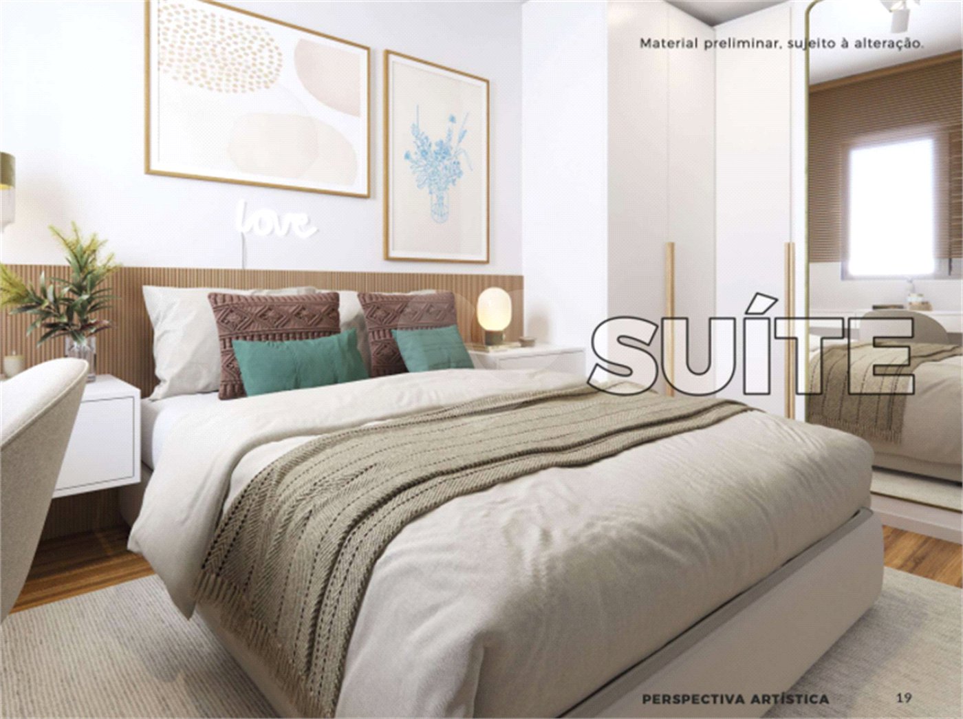 Apartamento à venda com 2 quartos, sendo 1 suíte, em Vila Augusta, Sorocaba, SP