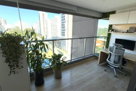 Apartamento à venda com 1 quarto em Alto da Boa Vista, São Paulo, SP