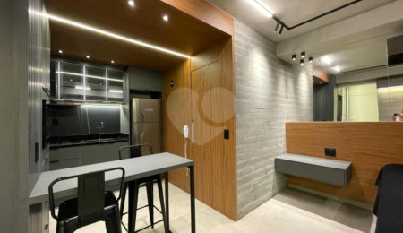 Studio à venda com 1 suíte em Indianópolis, São Paulo, SP