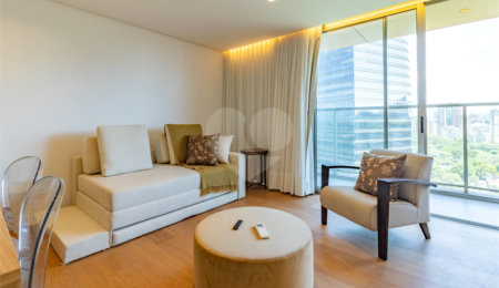 Apartamento à venda ou para alugar com 1 quarto em Vila Olímpia, São Paulo, SP