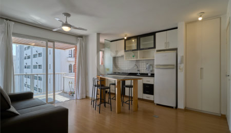 Apartamento para alugar com 1 quarto em Moema, São Paulo, SP