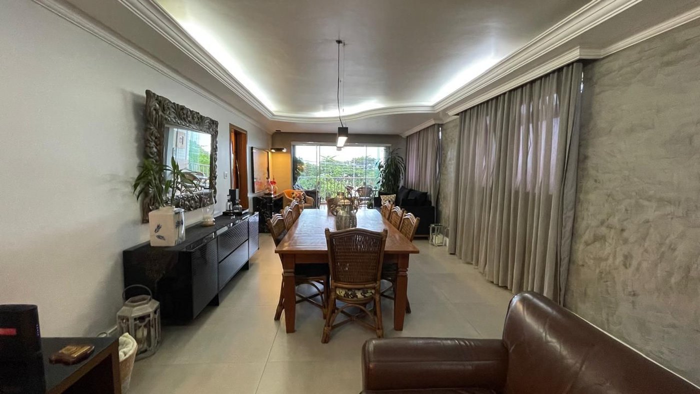 Apartamento com 3 dormitórios frente a praia à venda, 161 m² por R$ 2.200.000 - Gonzaga - Santos/SP