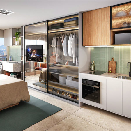Apartamento à venda com 1 suíte em Sumaré, São Paulo, SP