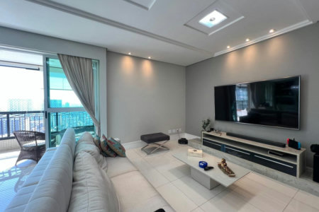 Apartamento com 3 dormitórios à venda, 204 m² por R$ 2.700.000,00 - Boqueirão - Santos/SP