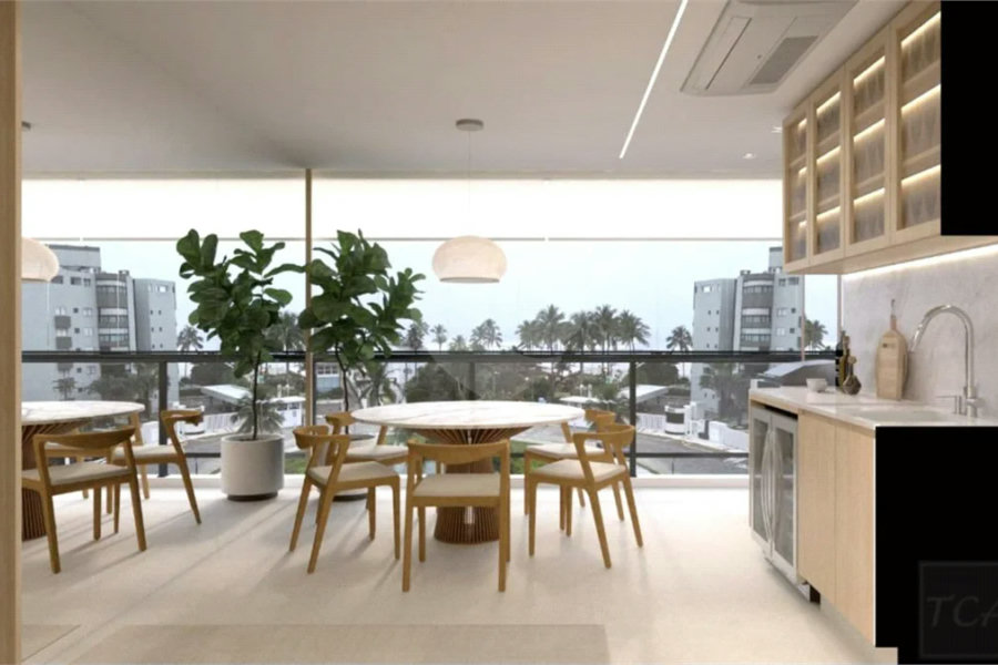 Apartamento à venda com 2 quartos, sendo 1 suíte,  em Riviera de São Lourenço, Bertioga, SP