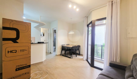 Apartamento à venda com 1 quarto em Indianópolis, São Paulo, SP