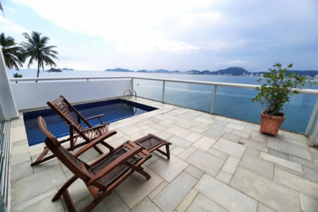 Casa Residencial à venda, Loteamento João Batista Julião, Guarujá - CA0267.