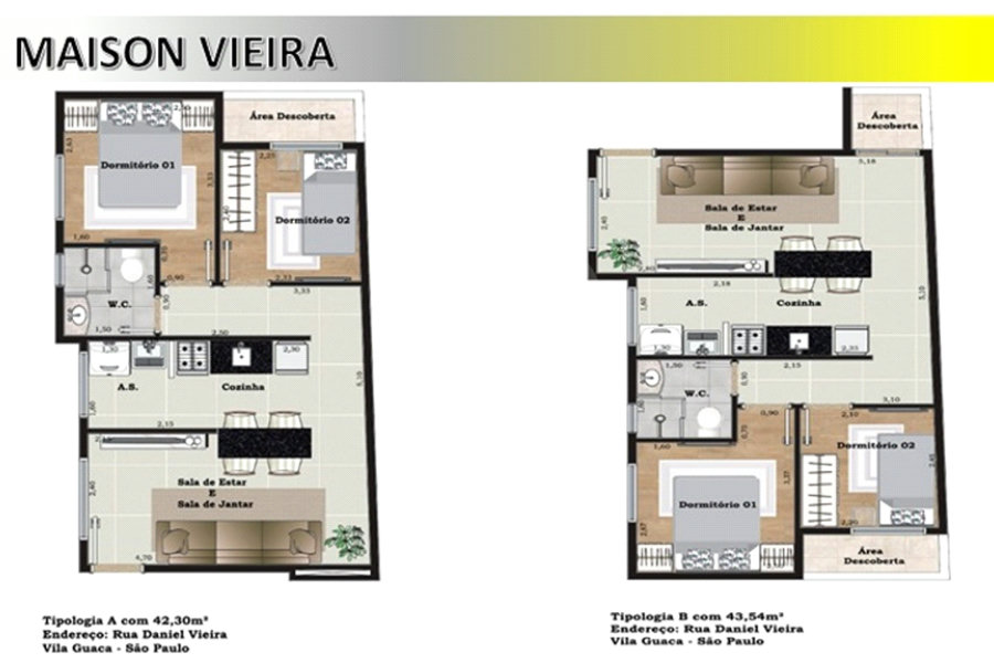 Casa à venda com 2 quartos no condomínio Daniiel Vieira, São Paulo - SP