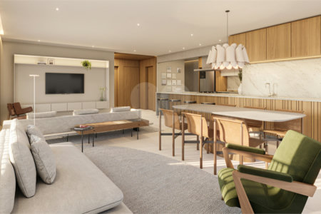 Apartamento à venda com 3 suítes em Campo Belo, São Paulo, SP