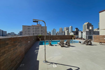 Apartamento com 1 dormitório à venda, 40 m² por R$ 660.000,00 - Campo Grande - Santos/SP