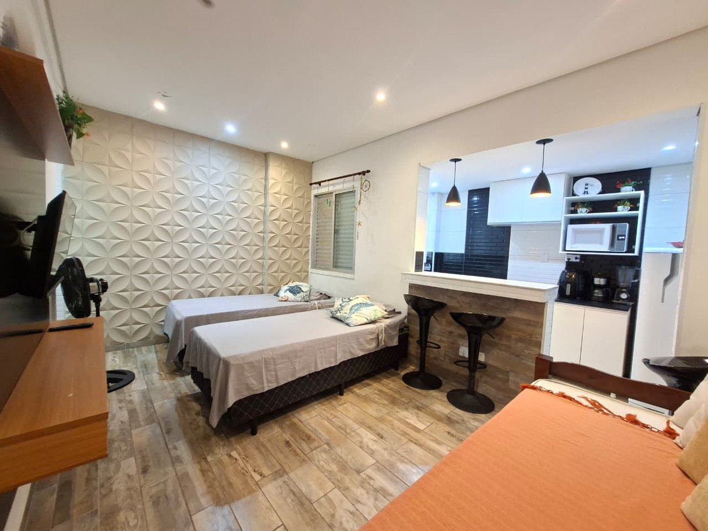 Apartamento com 1 dormitório à venda, 30 m² por R$ 395.000,00 - Embaré - Santos/SP