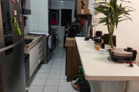 Apartamento Residencial à venda,  Vila Matias, Santos