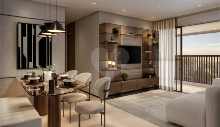Apartamento à venda com 2 quartos, sendo 1 suíte,  em Vila Anastácio, São Paulo, SP