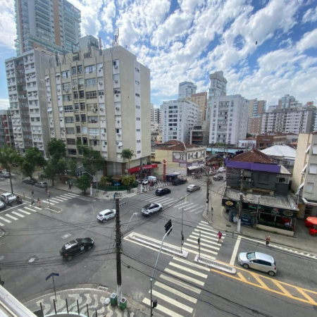 Apartamento com 3 dormitórios para alugar, 168 m² por R$ 6.500,00/mês - Boqueirão - Santos/SP
