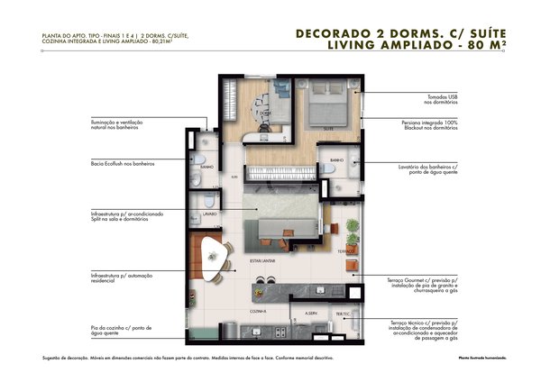 Apartamento 80m² 4