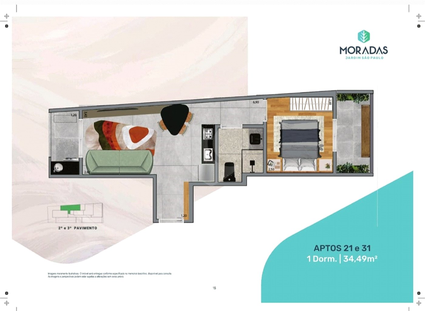 Apartamento à venda com 1 quarto em Jardim São Paulo(zona Norte), São Paulo, SP