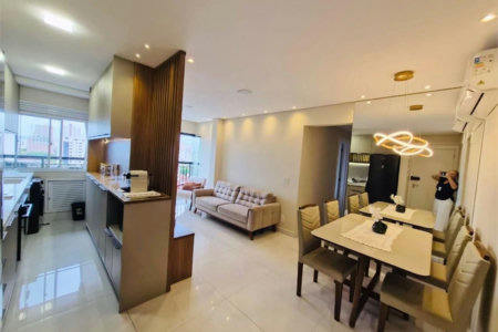 Apartamento com 2 dormitórios à venda, 84 m² por R$ 825.000,00 - Marapé - Santos/SP
