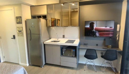 Studio à venda ou para alugar com 1 quarto em Perdizes, São Paulo, SP