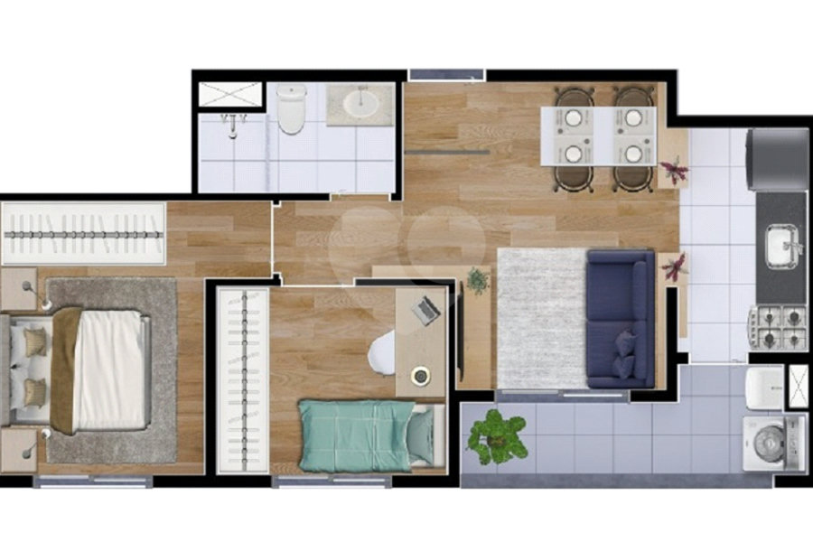 Apartamento à venda com 2 quartos em Vila Guilherme, São Paulo, SP