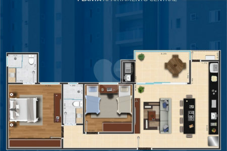 Apartamento à venda com 2 quartos, sendo 1 suíte, em Jardim Nair Maria, Salto, SP