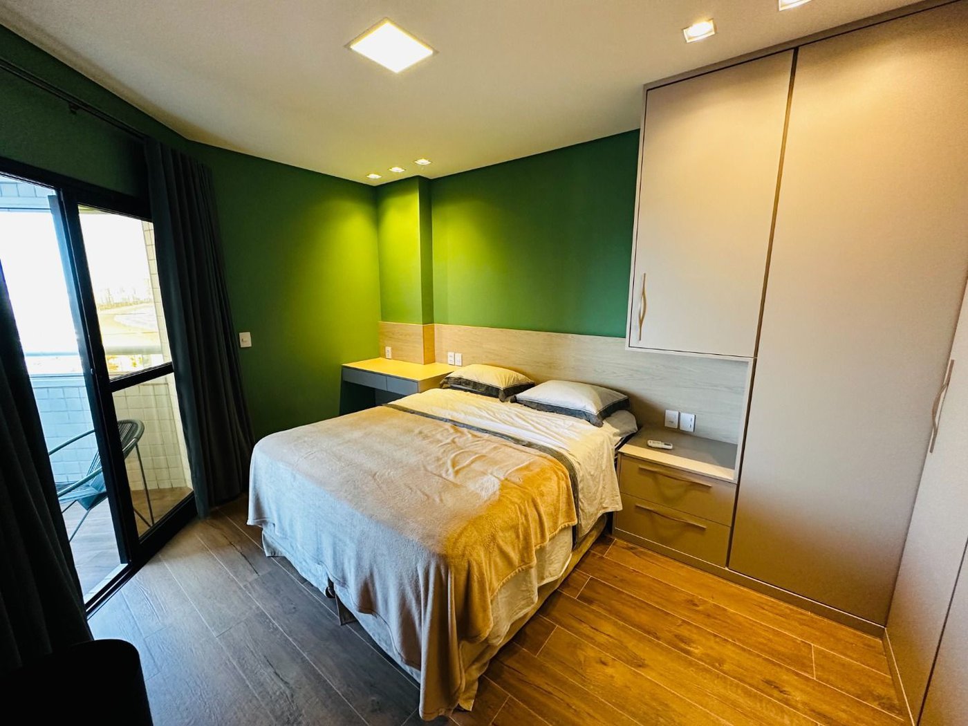 Flat com 1 dormitório para alugar, 43 m² por R$ 7.500,00/mês - Boqueirão - Santos/SP