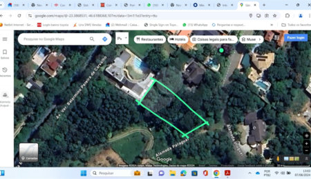 Terreno à venda no condomínio Parque Petrópolis 4 Secção, Mairiporã - SP