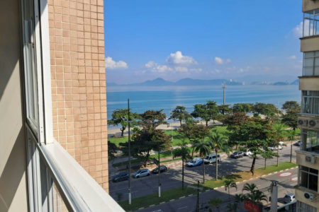 Apartamento com 2 dormitórios à venda, 67 m² por R$ 950.000,00 - Aparecida - Santos/SP