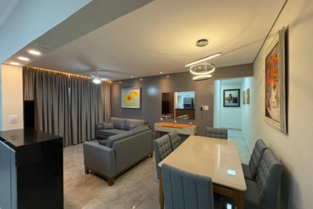 Apartamento com 2 dormitórios à venda, 96 m² por R$ 1.065.000,00 - Aparecida - Santos/SP