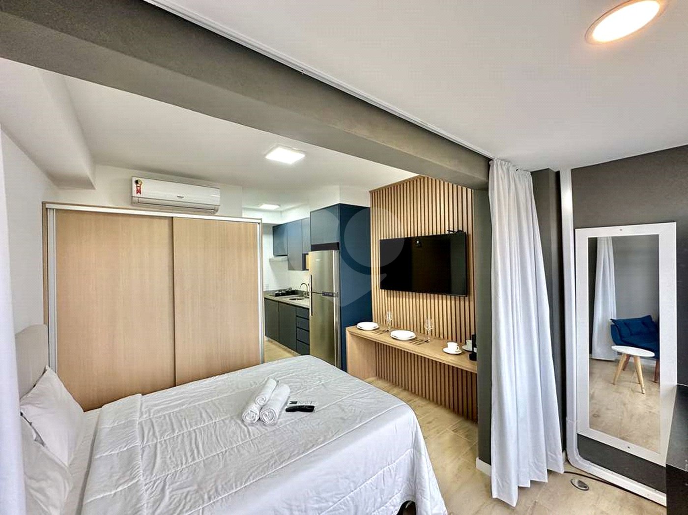 Studio mobiliado e equipado – Vila Mariana / Metrô Vila Mariana 22m2