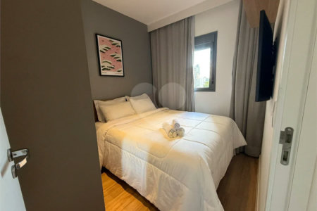 Studio HIS2 mobiliado 38m² na Liberdade, lazer completo, pronto para morar.