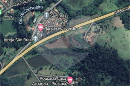 Área rural em Piracaia com 3.289 metros, ótima para chácara, as margens do rio Cachoeira