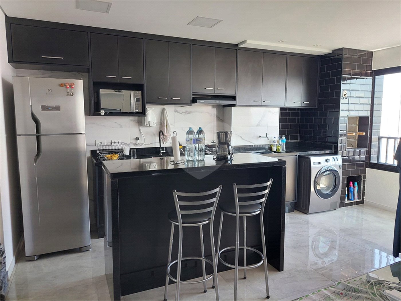 Apartamento no Brás repleto de lazer com 50 m² com 2 dormitórios e 1 vaga, Estuda Permuta