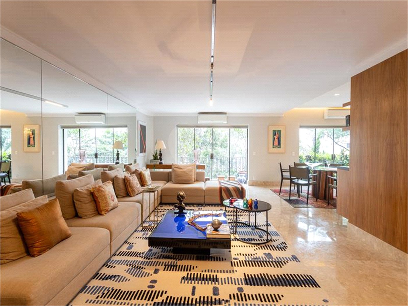 Apartamento a venda nos Jardins 262 m2, 3 suites e 3 vagas