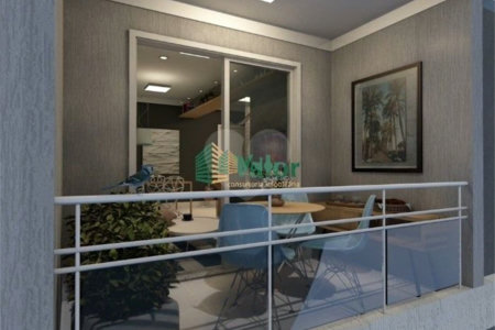 Apartamento com 1 dormitório .
