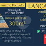 Terreno à venda no condomínio Residencial DI Tamai, Louveira - SP