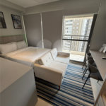 Studio mobiliado em andar alto com lazer completo em Indianópolis