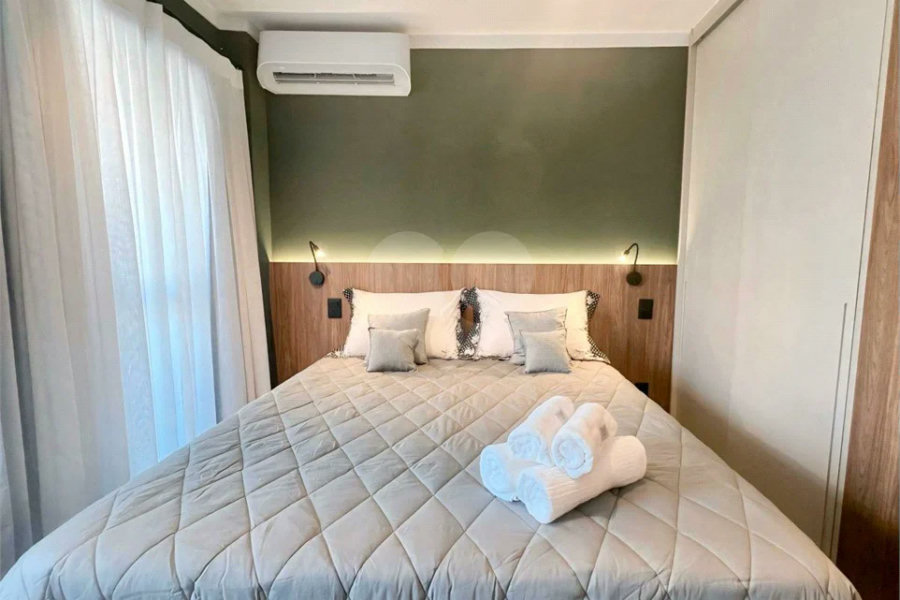 Apartamento à venda com 1 quarto em Indianópolis, São Paulo, SP