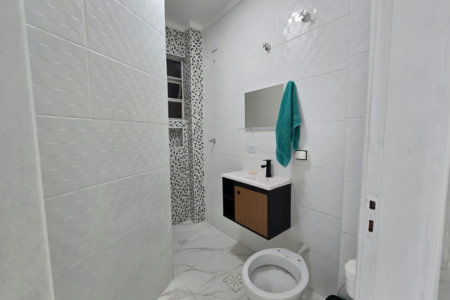Apartamento com 2 dormitórios à venda, 56 m² por R$ 515.000,00 - José Menino - Santos/SP
