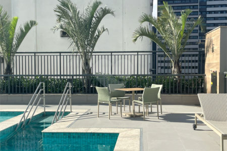 Apartamento à venda com 2 quartos, sendo 1 suíte, em Santo Amaro, São Paulo, SP