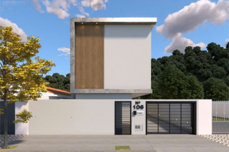 Casa com 2 dormitórios à venda, 90 m² por R$ 470.000,00 - Vila Matias - Santos/SP