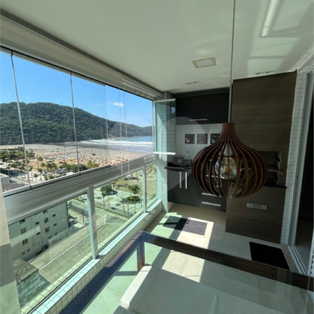 Apartamento à venda com 3 quartos, sendo 1 suíte, em Canto do Forte, Praia Grande, SP