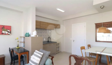 Apartamento à venda ou para alugar com 1 quarto em Cerqueira César, São Paulo, SP