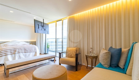 Apartamento à venda ou para alugar com 1 quarto em Vila Olímpia, São Paulo, SP