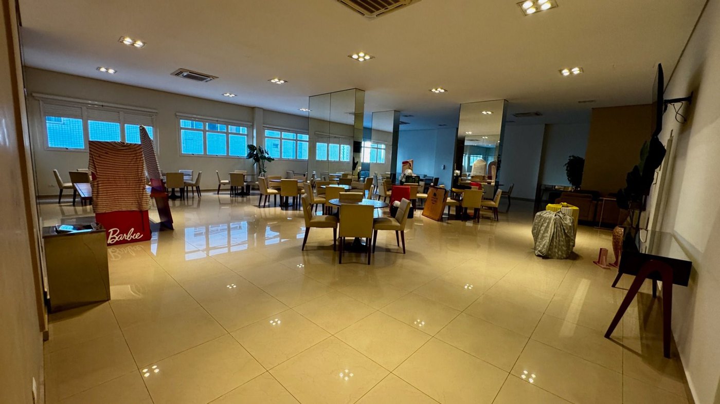 Apartamento com 3 dormitórios à venda, 129 m² por R$ 1.890.000,00 - Aparecida - Santos/SP