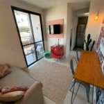 Apartamento para Locação no Jardim Santa Maria, Santo André | 55 m², 1 Dormitório, 1 Vaga e 2 Garden Privativos