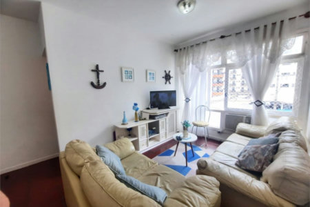 Apartamento com 3 dormitórios, 100 m² - venda por R$ 370.000,00 ou aluguel por R$ 4.441,86 - Loteamento João Batista Julião - Guarujá/SP